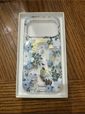New 17 Pro Scorpify Blue Nemophila Magsafe Case